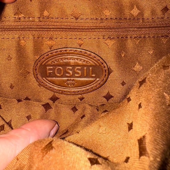 Fossil Womens Explorer Fold Over Bag - Picture 6 of 13